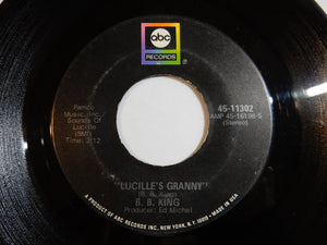 B.B. King - Help The Poor / Lucille's Granny (7inch-Vinyl Record/Used)