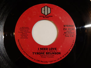 Tyrone Brunson - The Smurf / I Need Love (7inch-Vinyl Record/Used)