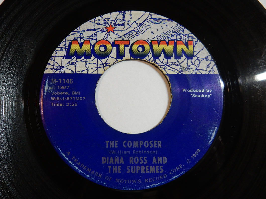 Diana Ross, Supremes - The Composer / The Beginning Of The End (7inch-Vinyl Record/Used)