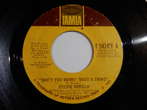 Stevie Wonder - Don't You Worry 'Bout A Thing / Blame It On The Sun (7inch-Vinyl Record/Used)