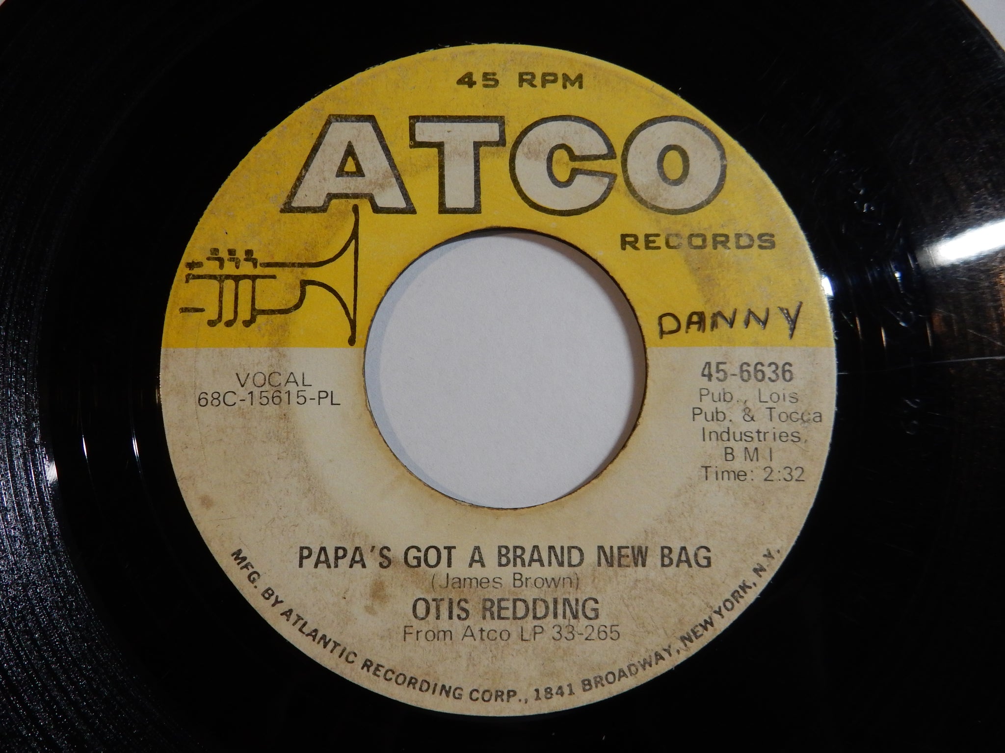 Otis Redding Papa s Got A Brand New Bag Direct Me 7inch Vinyl