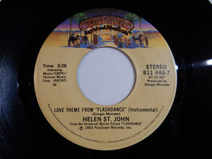 Irene Cara - Flashdance ... What A Feeling / Love Theme From "Flashdance" (Instrumental) (7inch-Vinyl Record/Used)