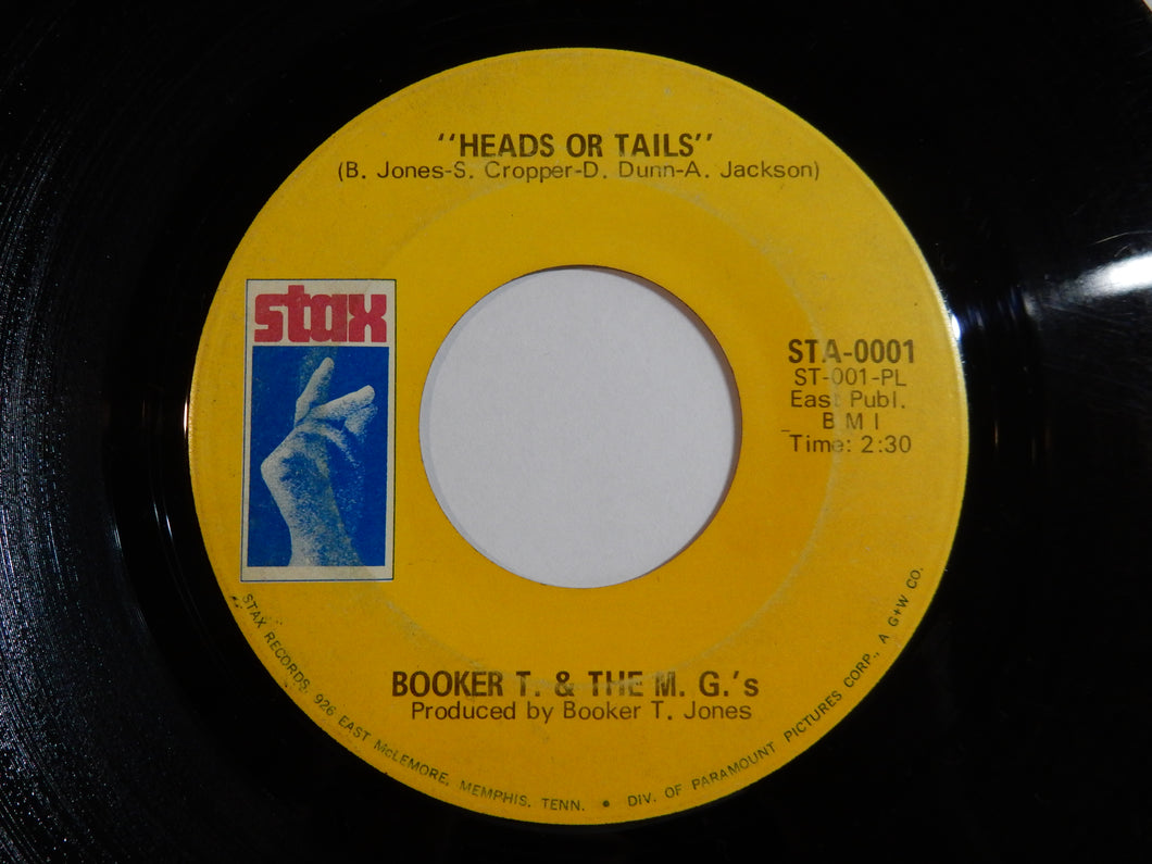 Booker T & The MG's - Heads Or Tails / Soul-Limbo (7inch-Vinyl Record/Used)