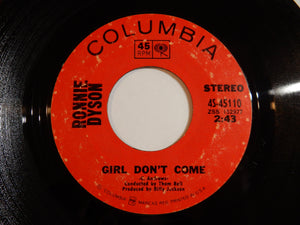 Ronnie Dyson - (If You Let Me Make Love To You Then) Why Can't I Touch You? / Girl Don't Come (7inch-Vinyl Record/Used)