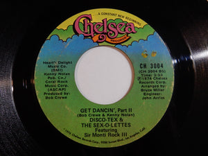 Disco Tex & His Sex-O-Lettes - Get Dancin' (Part 1) / (Part 2) (7inch-Vinyl Record/Used)