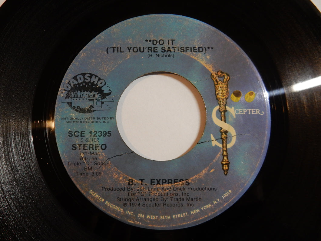 B.T. Express - Do It ('Til You're Satisfied) (Part 1) / (Part 2) (7inch-Vinyl Record/Used)