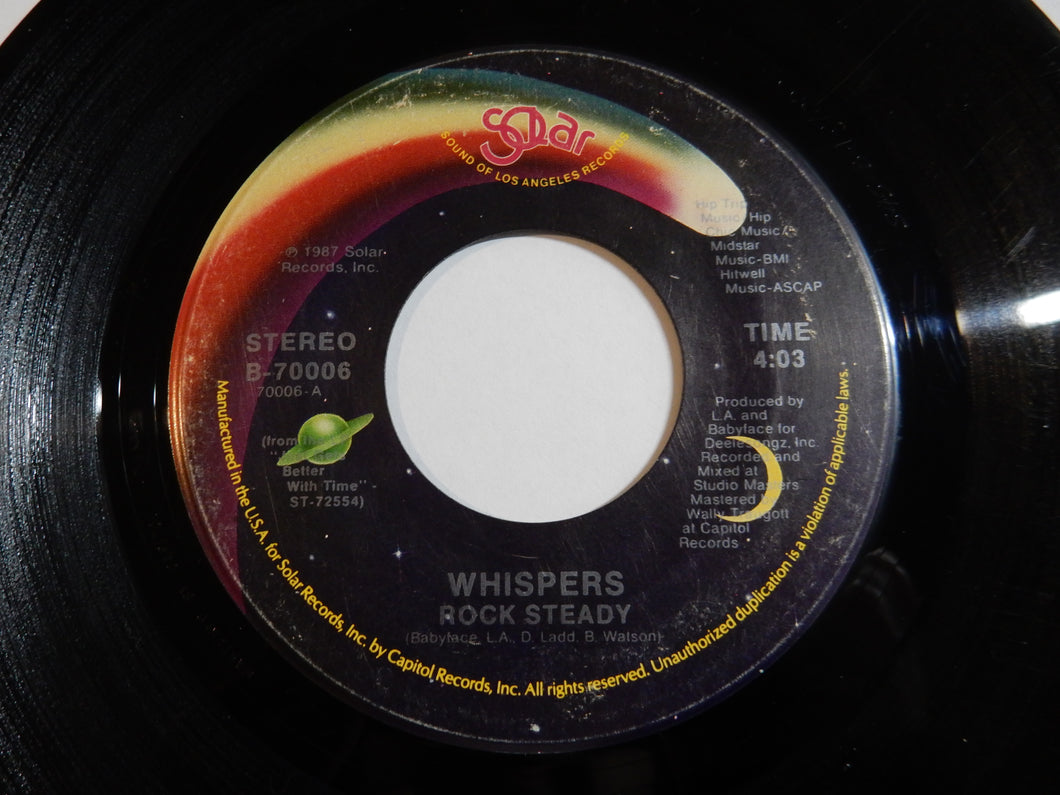 Whispers - Rock Steady / Are You Going My Way (7inch-Vinyl Record/Used)