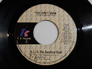 KC & The Sunshine Band - Get Down Tonight / You Don't Know (7inch-Vinyl Record/Used)