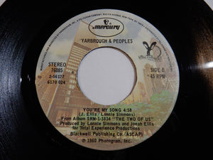 Yarbrough & Peoples - Don't Stop The Music / You're My Song (7inch-Vinyl Record/Used)