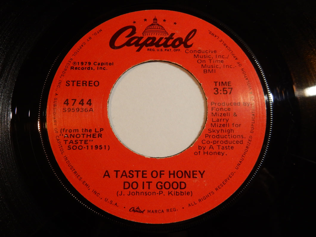 A Taste Of Honey - Do It Good / I Love You (7inch-Vinyl Record/Used)