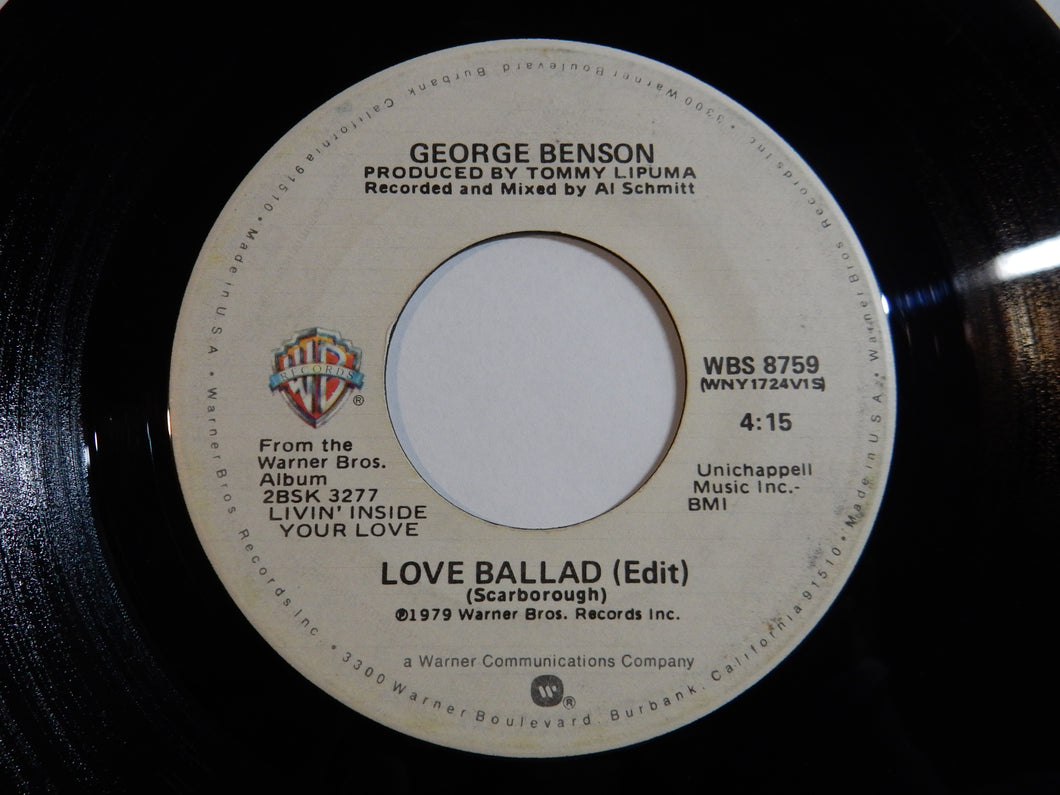 George Benson - Love Ballad / You're Never Too Far From Me (7inch-Vinyl Record/Used)