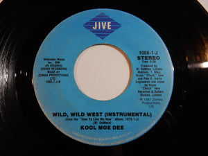 Kool Moe Dee - Wild, Wild West (Single Edit) / (Instrumental) (7inch-Vinyl Record/Used)
