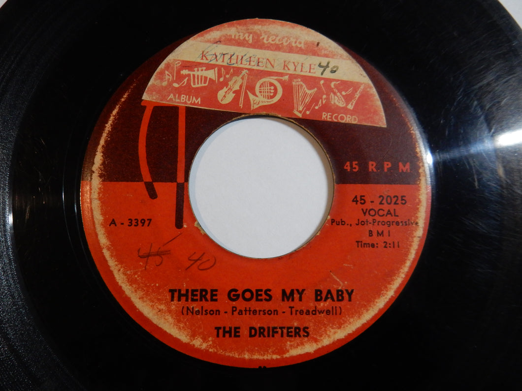 Drifters - There Goes My Baby / Oh My Love (7inch-Vinyl Record/Used)