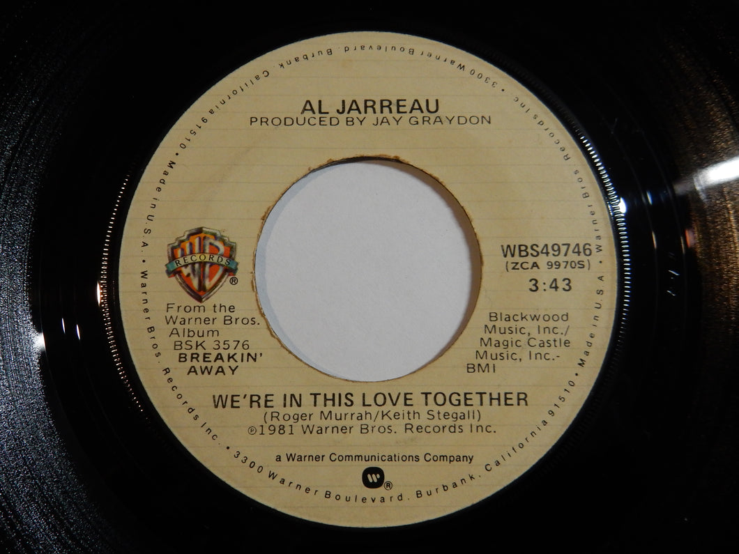 Al Jarreau - We're In This Love Together / Alonzo (7inch-Vinyl Record/Used)