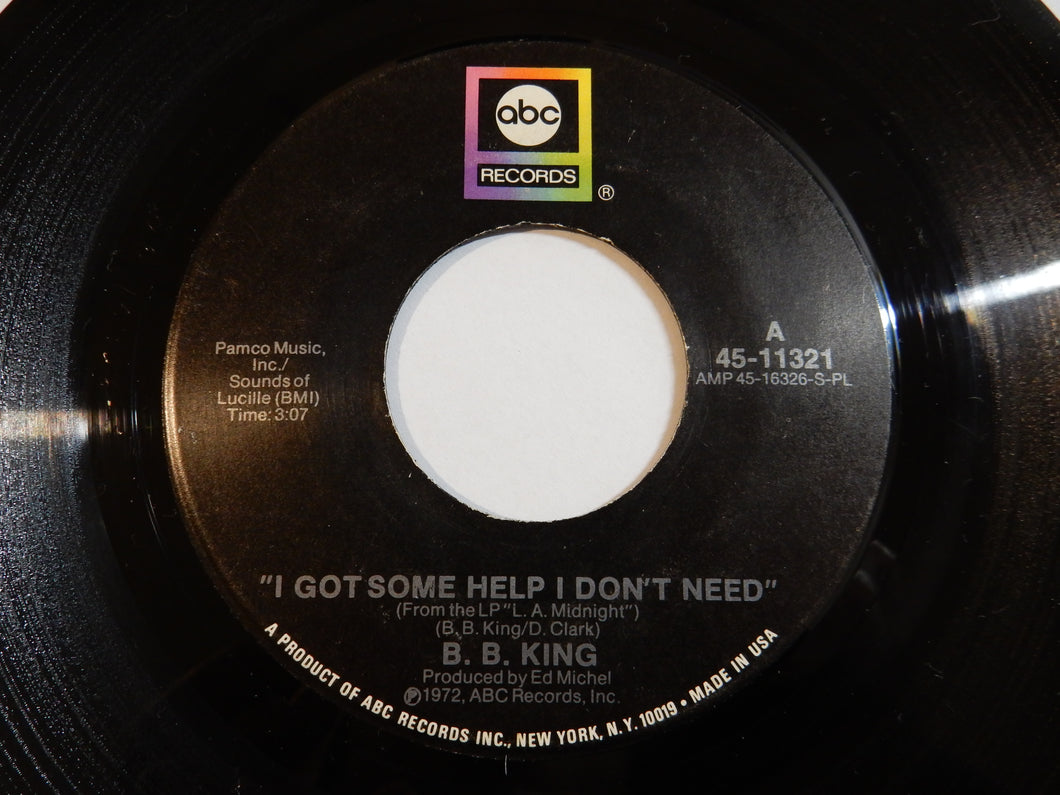 B.B. King - I Got Some Help I Don't Need / Lucille's Granny (7inch-Vinyl Record/Used)