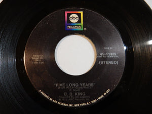 B.B. King - Summer In The City / Five Long Years (7inch-Vinyl Record/Used)