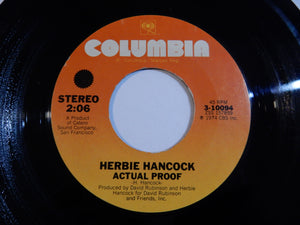 Herbie Hancock - Spank-A-Lee / Actual Proof (7inch-Vinyl Record/Used)