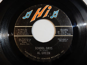 Al Green - Sha-la-la (Make Me Happy) / School Days (7inch-Vinyl Record/Used)