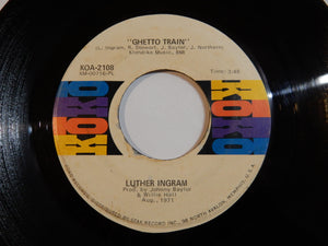 Luther Ingram - I'll Love You Until The End / Ghetto Train (7inch-Vinyl Record/Used)