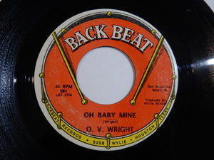O.V. Wright - Oh Baby Mine / Working Your Game (7inch-Vinyl Record/Used)