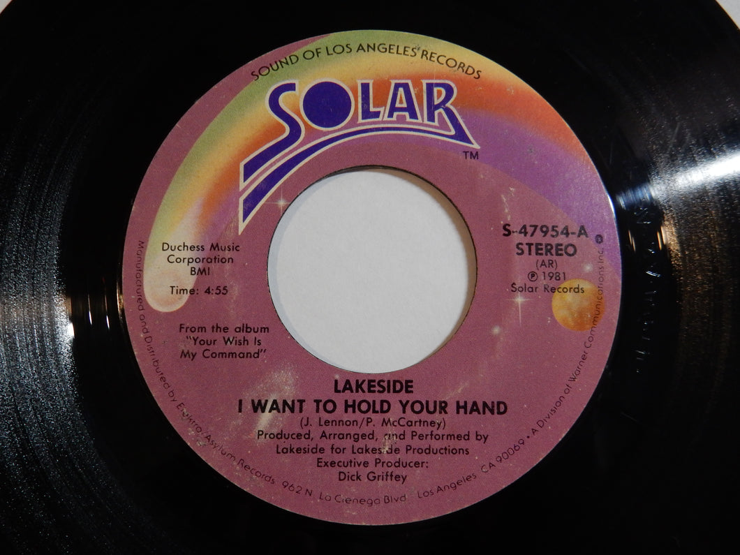 Lakeside - I Want To Hold Your Hand / Magic Moments (7inch-Vinyl Record/Used)