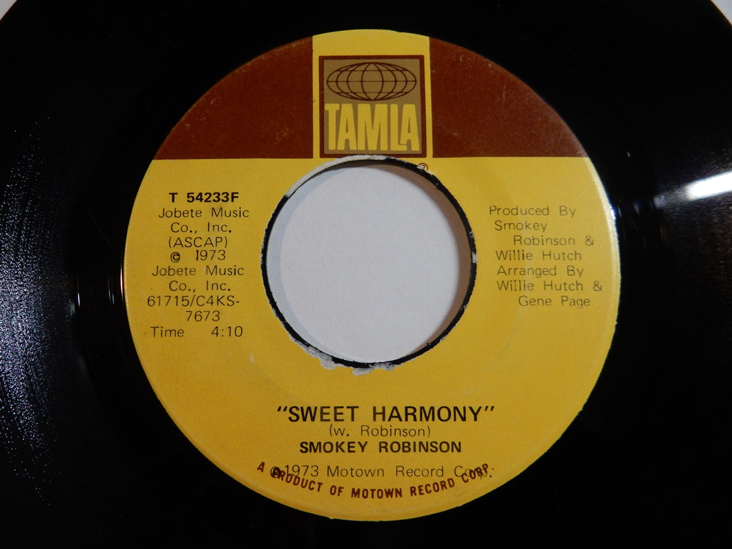 Smokey Robinson - Sweet Harmony / Want To Know My Mind (7inch-Vinyl Record/Used)