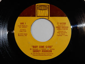 Smokey Robinson - Baby Come Close / A Silent Partner In A Three-Way Love Affair (7inch-Vinyl Record/Used)