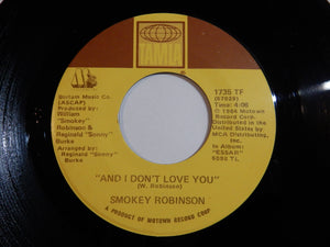 Smokey Robinson - And I Don't Love You / Dynamite (7inch-Vinyl Record/Used)