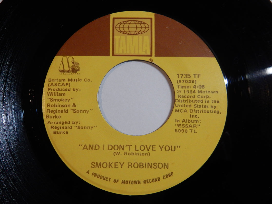 Smokey Robinson - And I Don't Love You / Dynamite (7inch-Vinyl Record/Used)