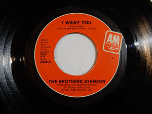 Brothers Johnson - The Real Thing / I Want You (7inch-Vinyl Record/Used)