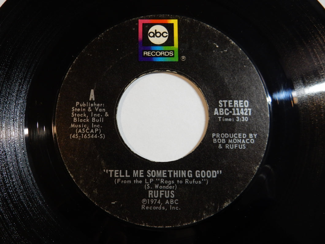 Rufus - Tell Me Something Good / Smokin' Room (7inch-Vinyl Record/Used)