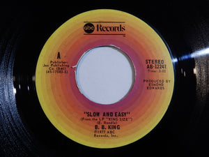 B.B. King - Slow And Easy / I Wonder Why (7inch-Vinyl Record/Used)