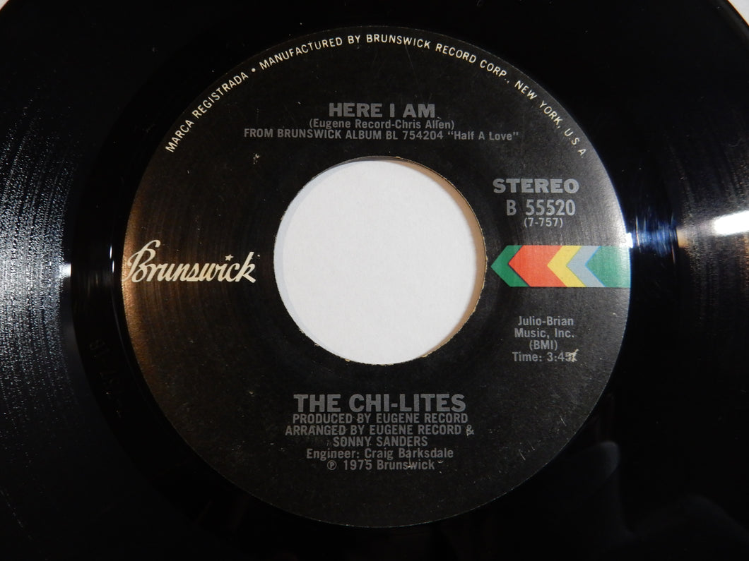 Chi-Lites - Here I Am / It's Time For Love (7inch-Vinyl Record/Used)