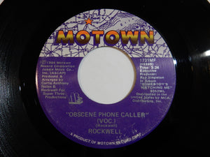 Rockwell - Obscene Phone Caller / (Instrumental) (7inch-Vinyl Record/Used)