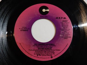 Sister Sledge - All American Girls / Happy Feeling (7inch-Vinyl Record/Used)