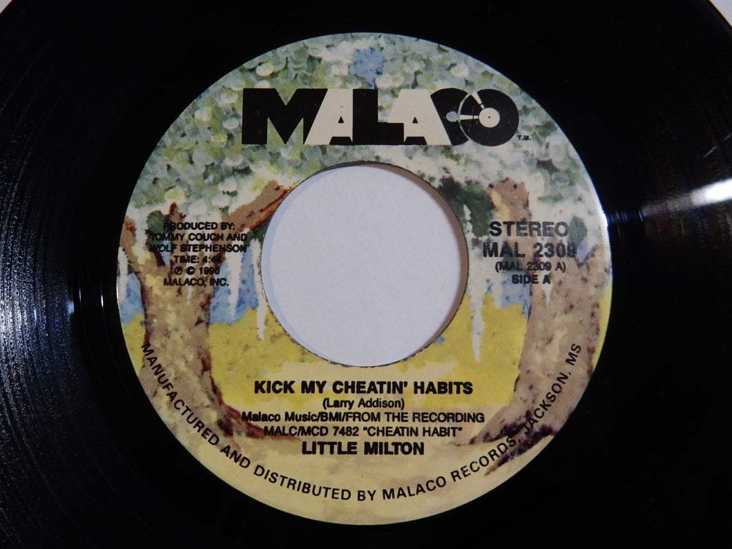 Little Milton - Kick My Cheatin' Habits / How Does A Cheatin' Woman Feel (7inch-Vinyl Record/Used)