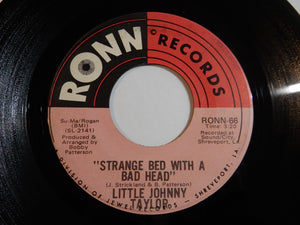 Little Johnny Taylor - As Long As I Don't See You / Strange Bed With A Bad Head (7inch-Vinyl Record/Used)