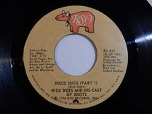 画像をギャラリービューアに読み込む, Rick Dees &amp; His Cast Of Idiots - Disco Duck / (Instrumental) (7inch-Vinyl Record/Used)
