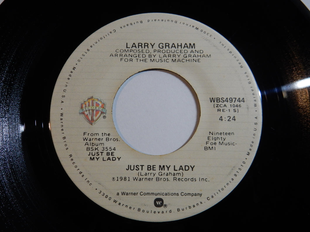 Larry Graham - Just Be My Lady / Feels Like Love (7inch-Vinyl Record/Used)