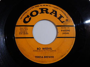 Teresa Brewer - Bo Weevil / A Tear Fell (7inch-Vinyl Record/Used)