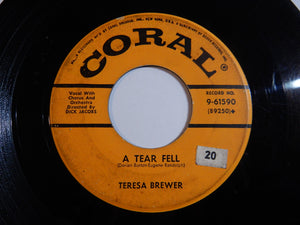 Teresa Brewer - Bo Weevil / A Tear Fell (7inch-Vinyl Record/Used)