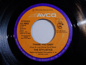 Stylistics - Thank You Baby / Thank You Baby (7inch-Vinyl Record/Used)