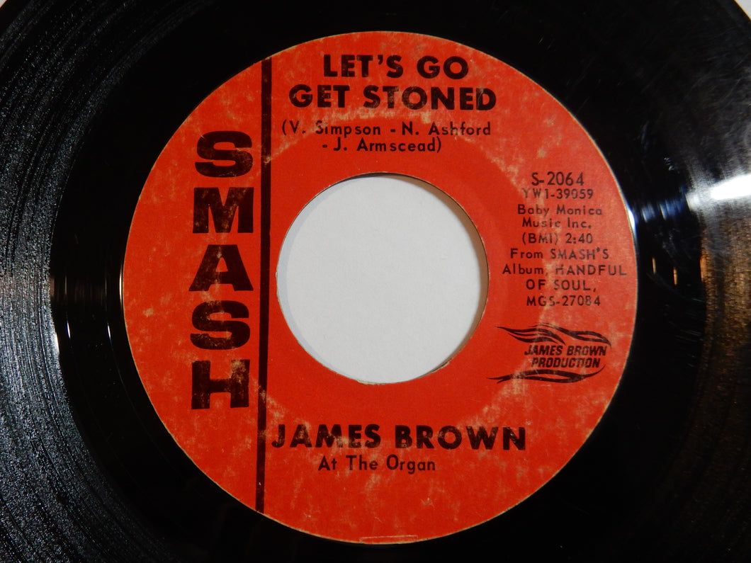 James Brown - Let's Go Get Stoned / Our Day Will Come (7inch-Vinyl Record/Used)