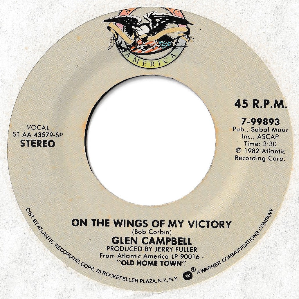 Glen Campbell - On The Wings Of My Victory / A Few Good Men (7inch-Vinyl Record/Used)
