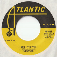 Load image into Gallery viewer, Clovers - Crawlin&#39; / Yes, It&#39;s You (7inch-Vinyl Record/Used)
