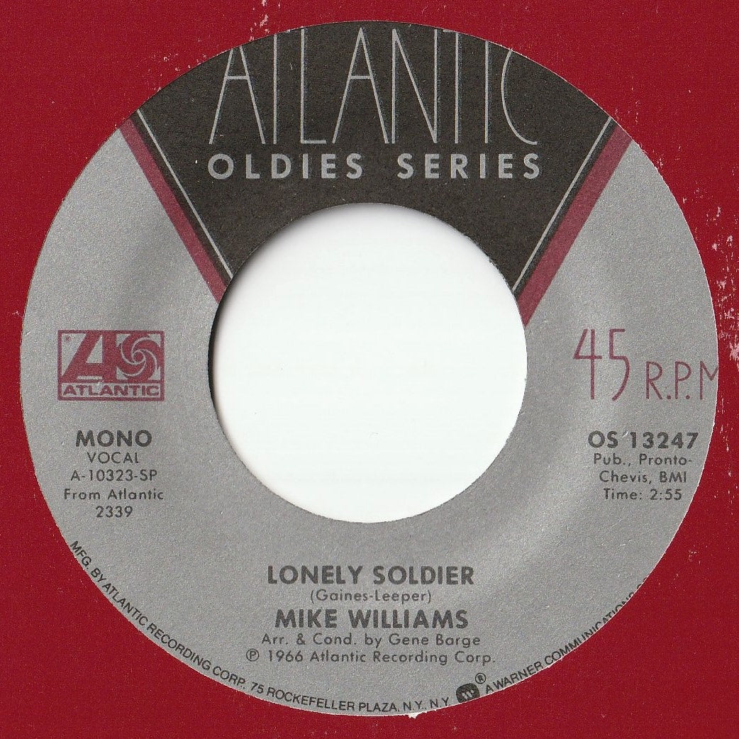 Mike Williams / Clyde McPhatter - Lonely Soldier / Rock And Cry (7inch-Vinyl Record/Used)