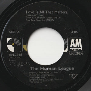 Human League - Love Is All That Matters / Love Is All That Matters (7inch-Vinyl Record/Used)