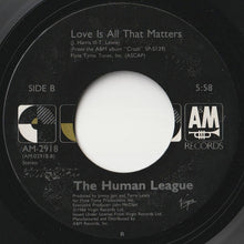 画像をギャラリービューアに読み込む, Human League - Love Is All That Matters / Love Is All That Matters (7inch-Vinyl Record/Used)
