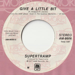 Supertramp - Give A Little Bit / Dreamer (7inch-Vinyl Record/Used)