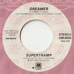 Supertramp - Give A Little Bit / Dreamer (7inch-Vinyl Record/Used)